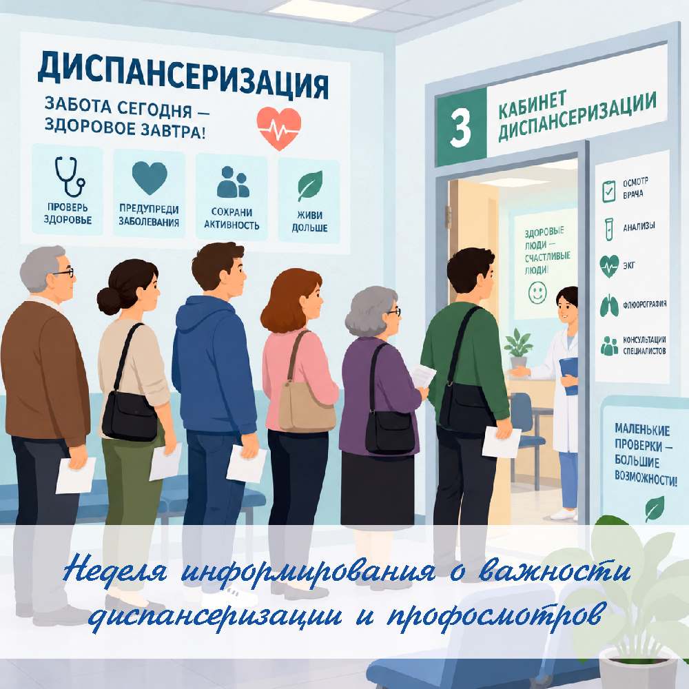 Диспансеризация – это время заняться собой
