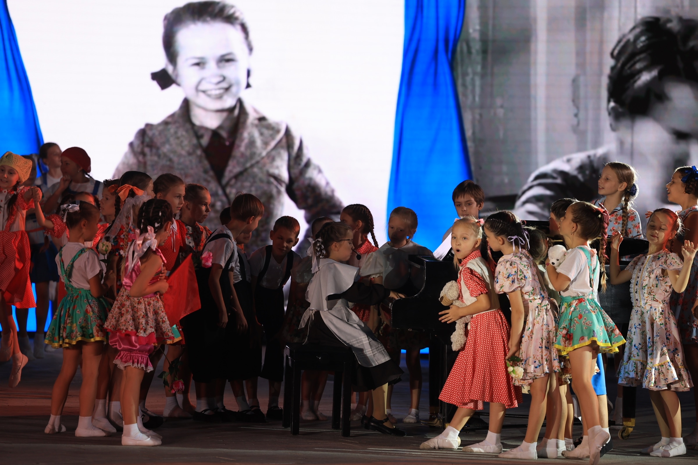 Легендарный фонтан «Детский хоровод»
